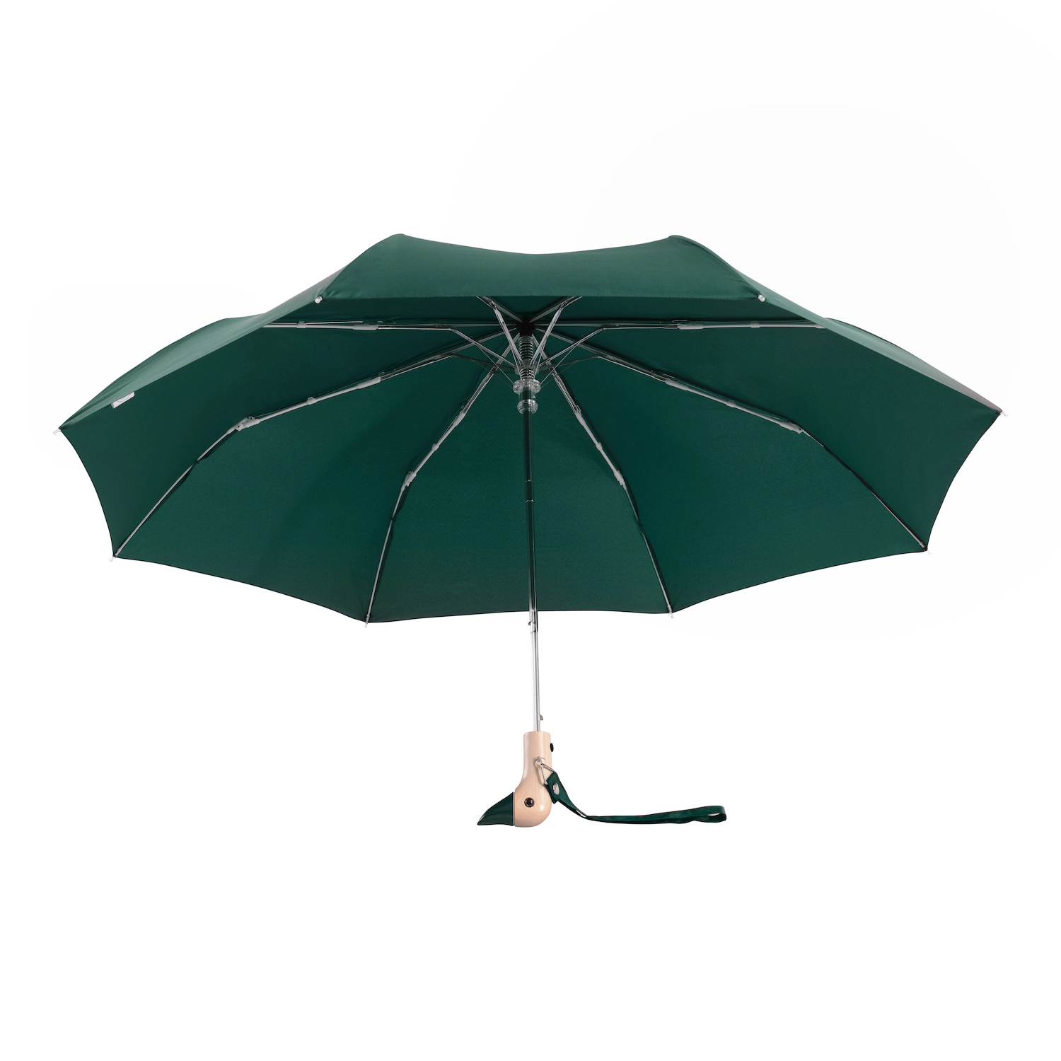 Regenschirm Original Duckhead FOREST GREEN, Dunkelgrün, Forest Green Eco-Friendly Umbrella