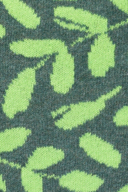 McKernan Handstulpen "CANOPY" CHLOROPHYLL , ca. 27 x 8 cm, 100% Wolle, Pulswärmer