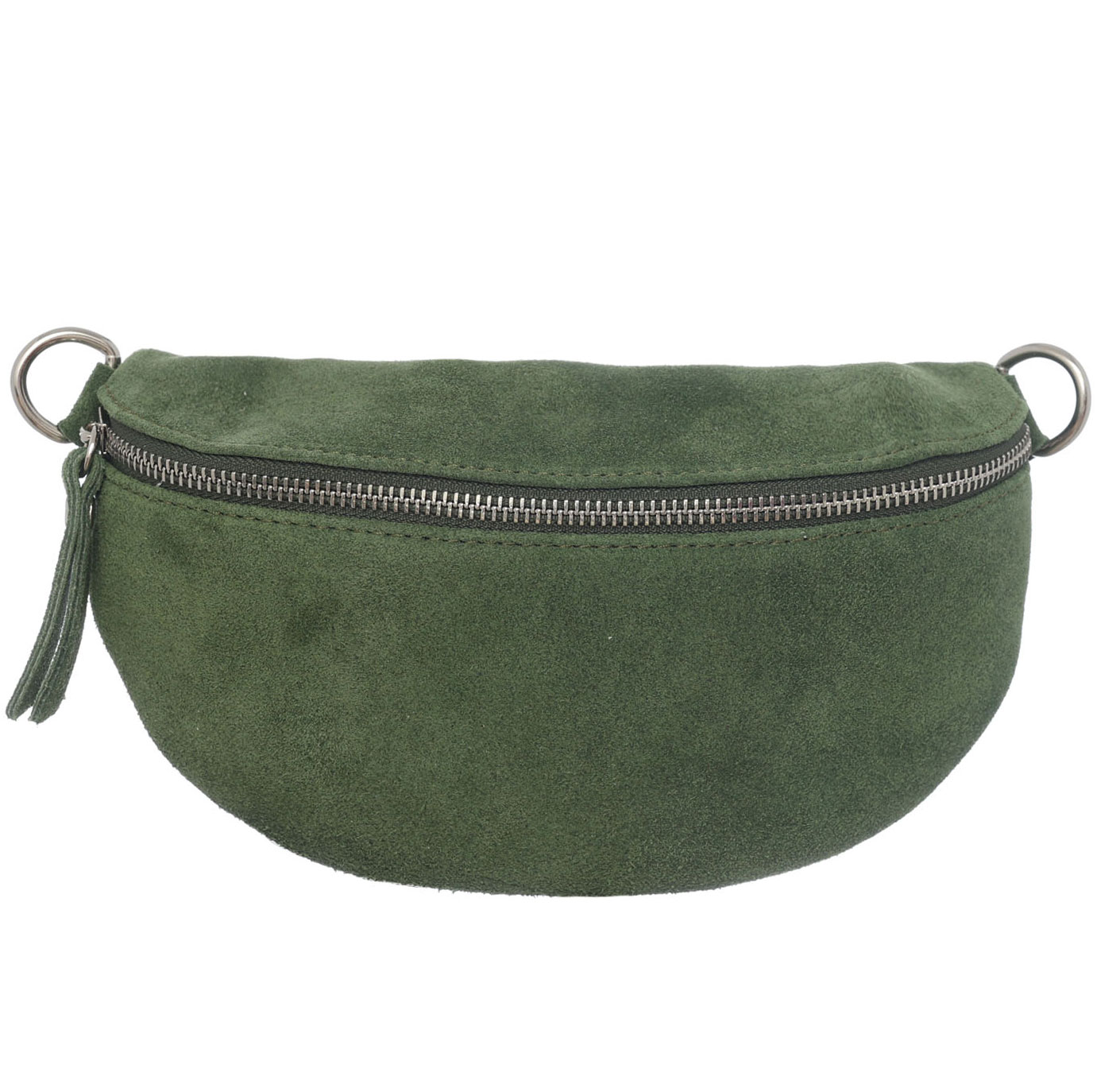 Crossbody Wildleder "Uni" OLIV , Tasche Crossbody Wildleder "Uni" OLIV , Tasche