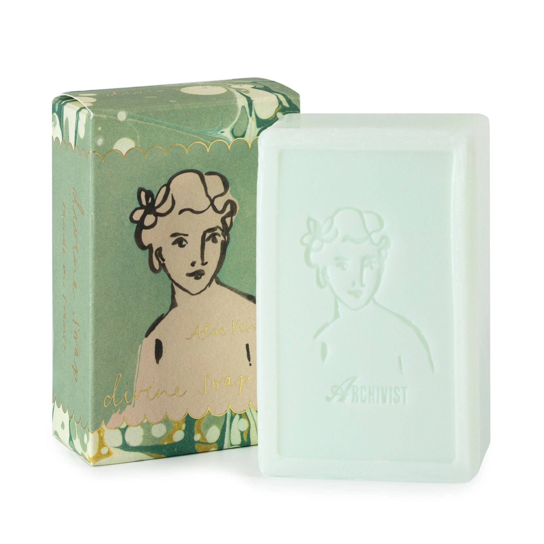 Archivist Gallery Seife Aloe Vera Handseife 148g, Divine