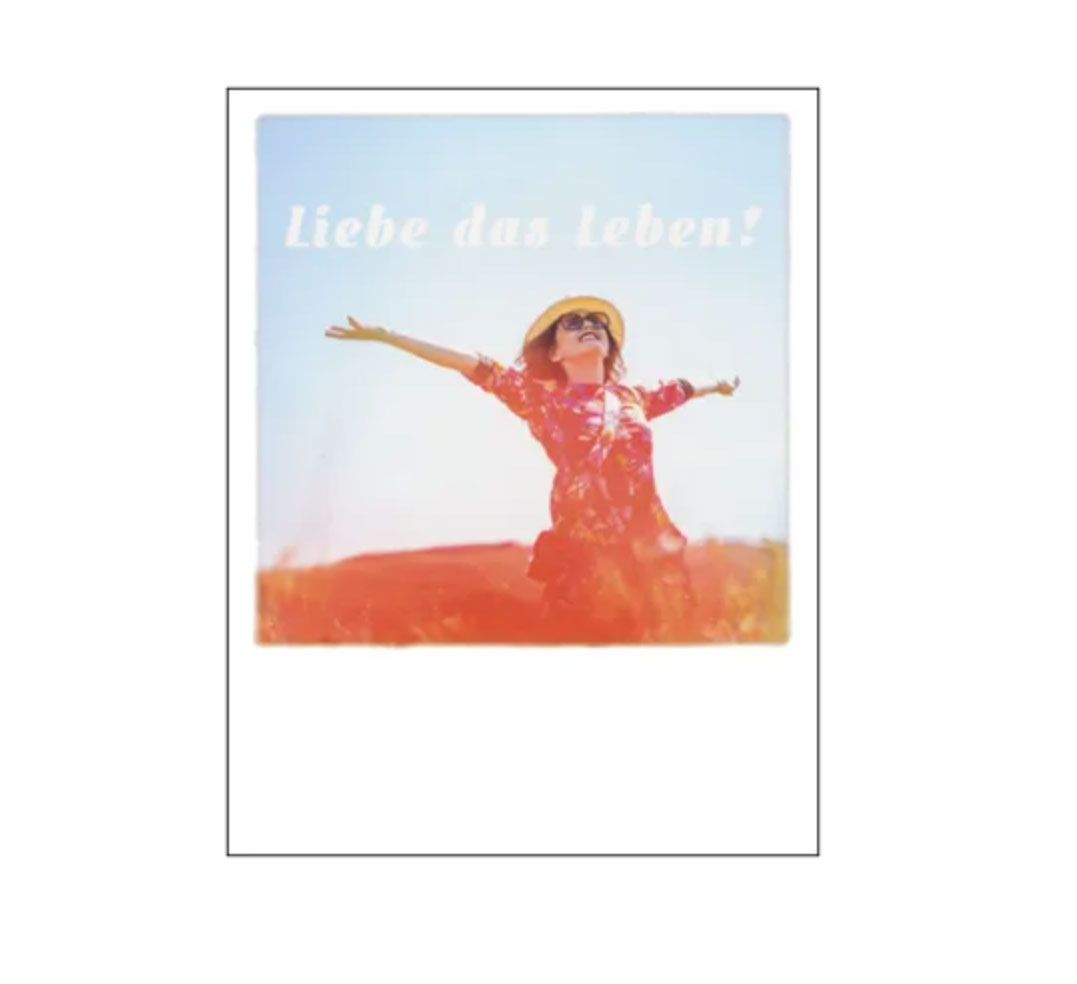 Polacard Liebe das Leben