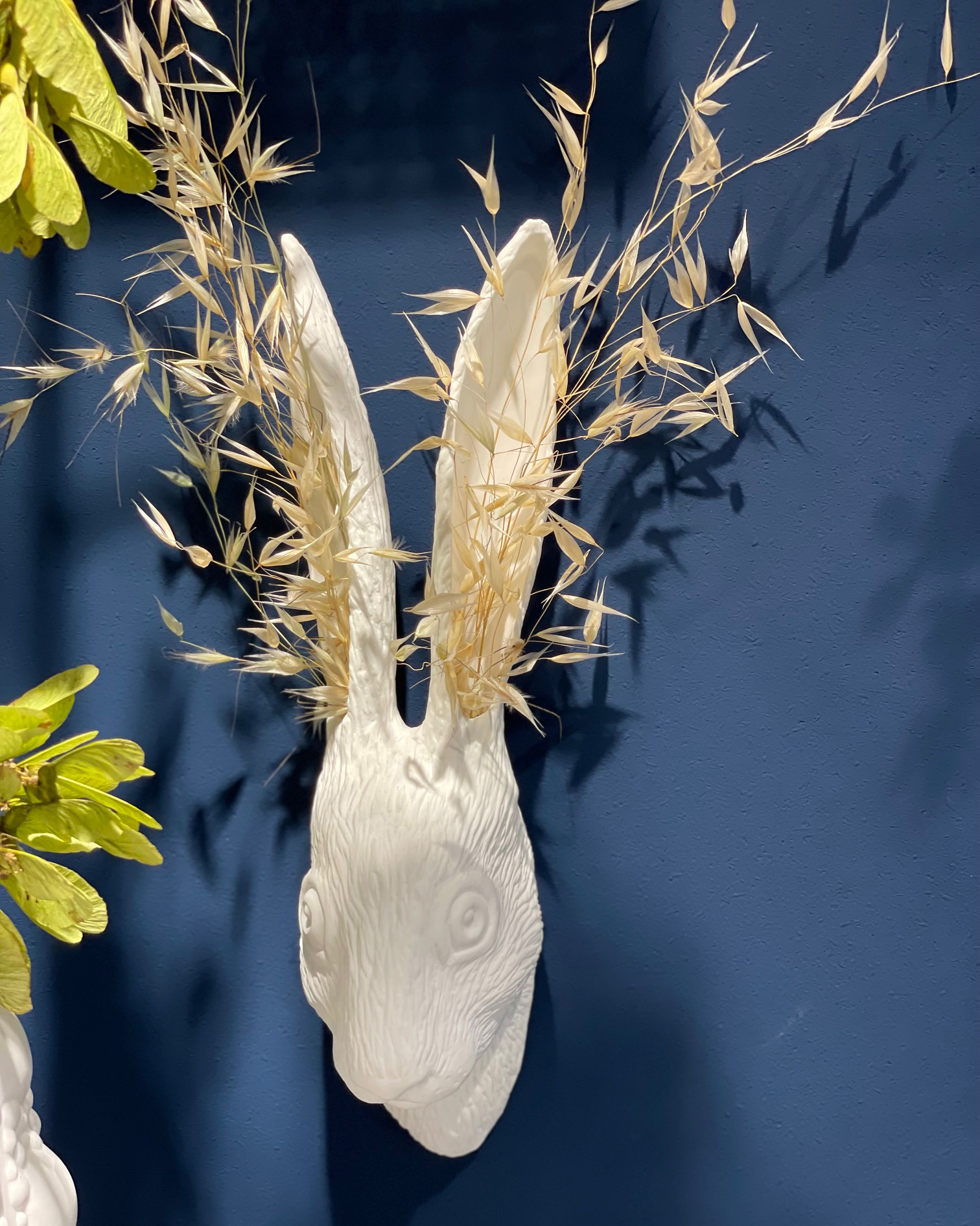 KLATT OBJECTS HERR KOWALSKI Wandvase Weiß, Hase