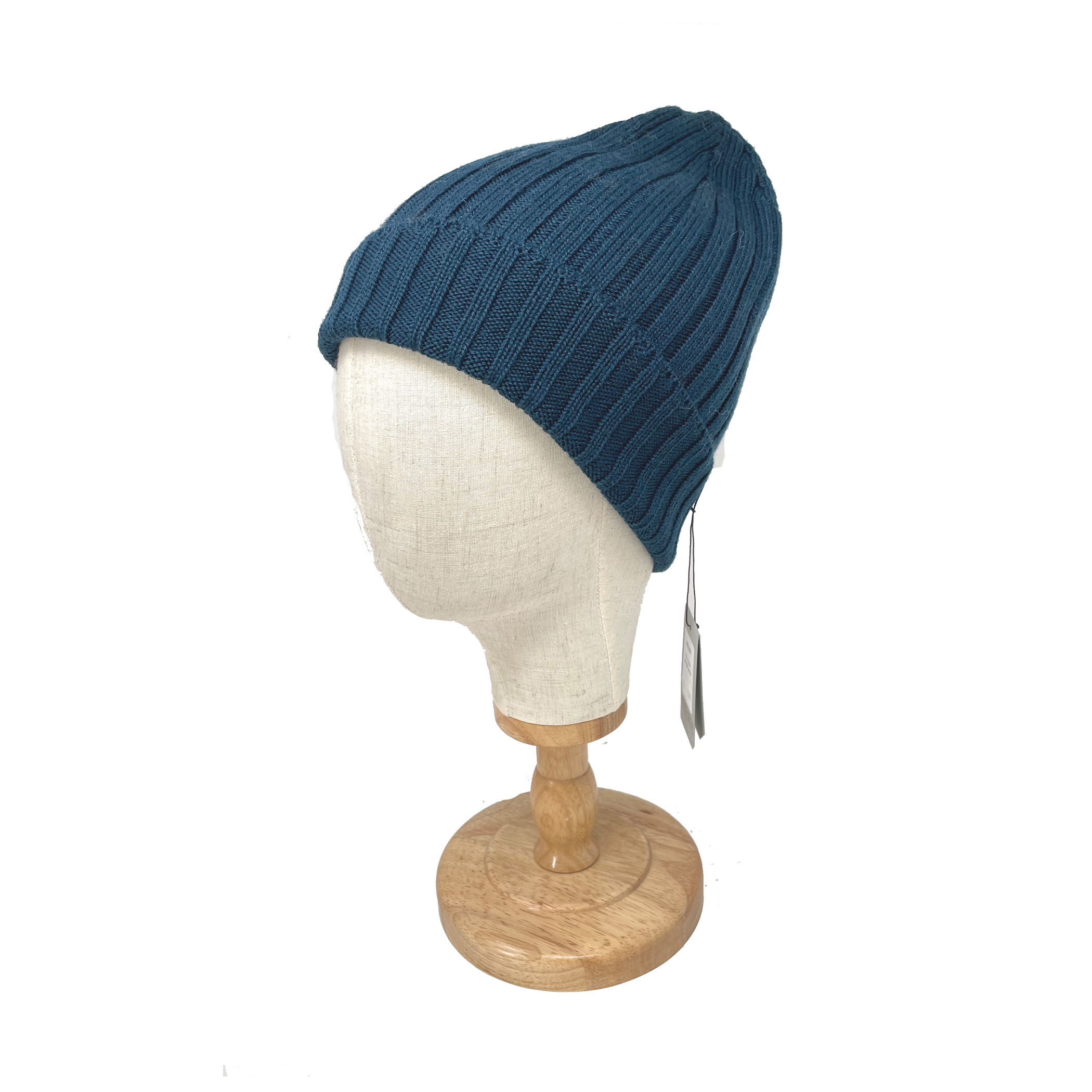 McKernan Mütze "CHUNKY RIB HAT" atlantic, Wollmütze, 100% Wolle, sehr weich!  