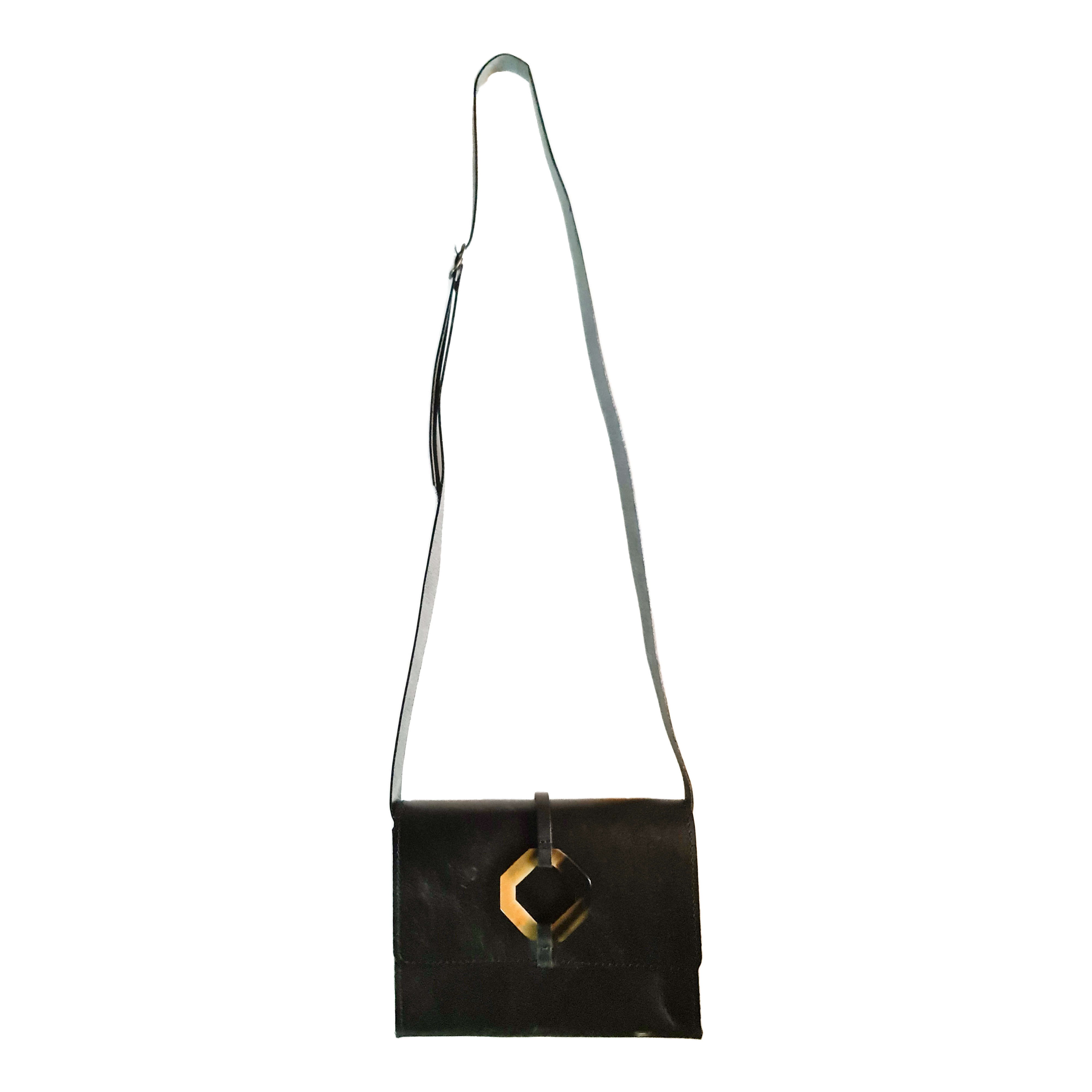 % Ledertasche Fabrikant Tasche Crossbody 1 Schwarz