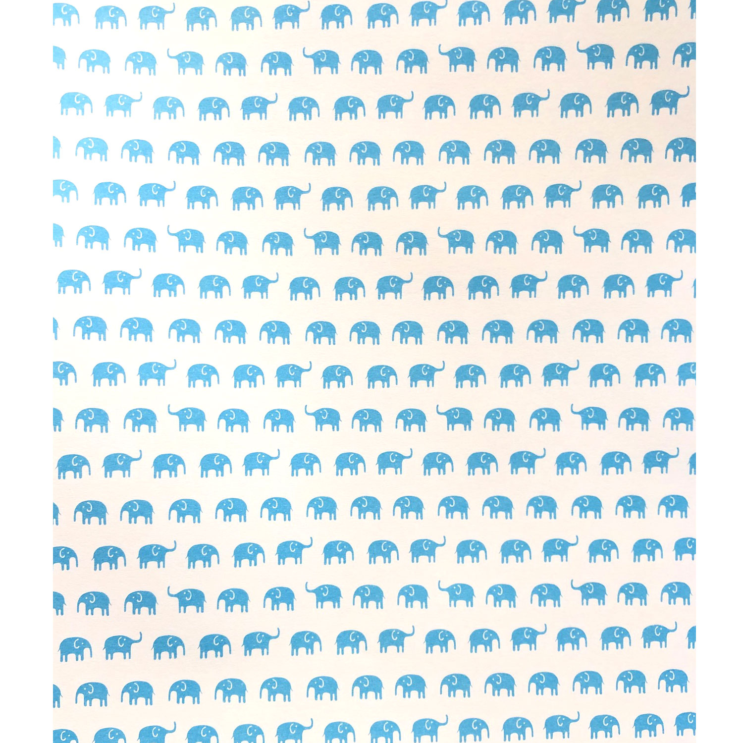 Geschenkpapier - Geburt, Elefanten blau, Baby, Junge , ca. 50 x 70 cm   