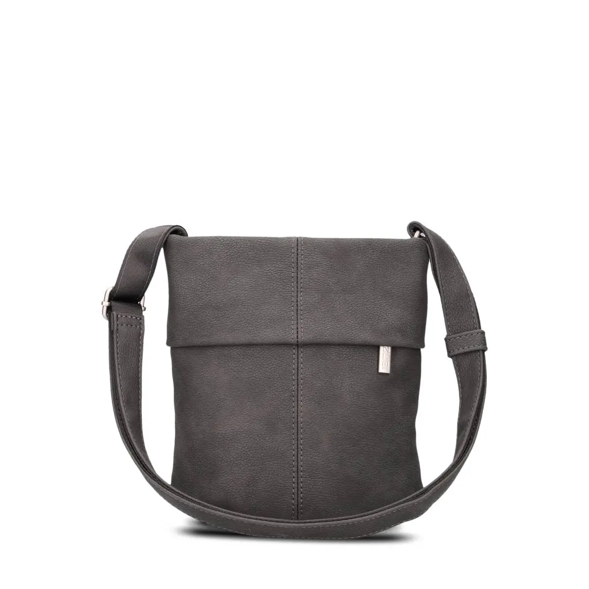 MADEMOISELLE HANDTASCHE M45, Farbe: nubuk-stone von ZWEI Bags