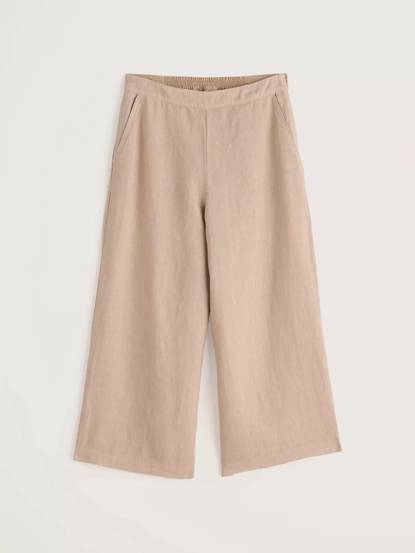 % SEASALT CORNWALL Merrivale Leinenhose Culottes, Farbe: Whelk