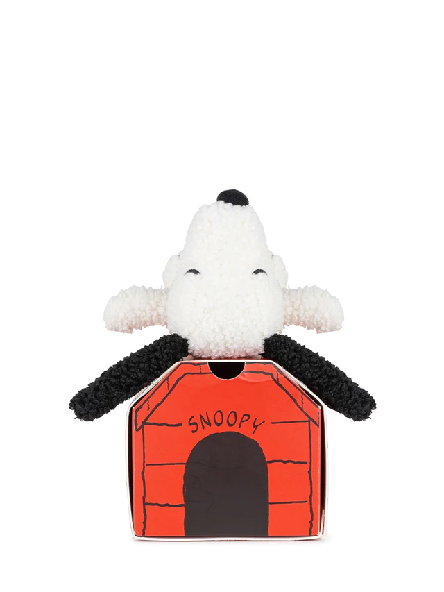 The Peanuts Snoopy ECO Tiny Teddy in Geschenkbox, Creme, ca. 17 cm