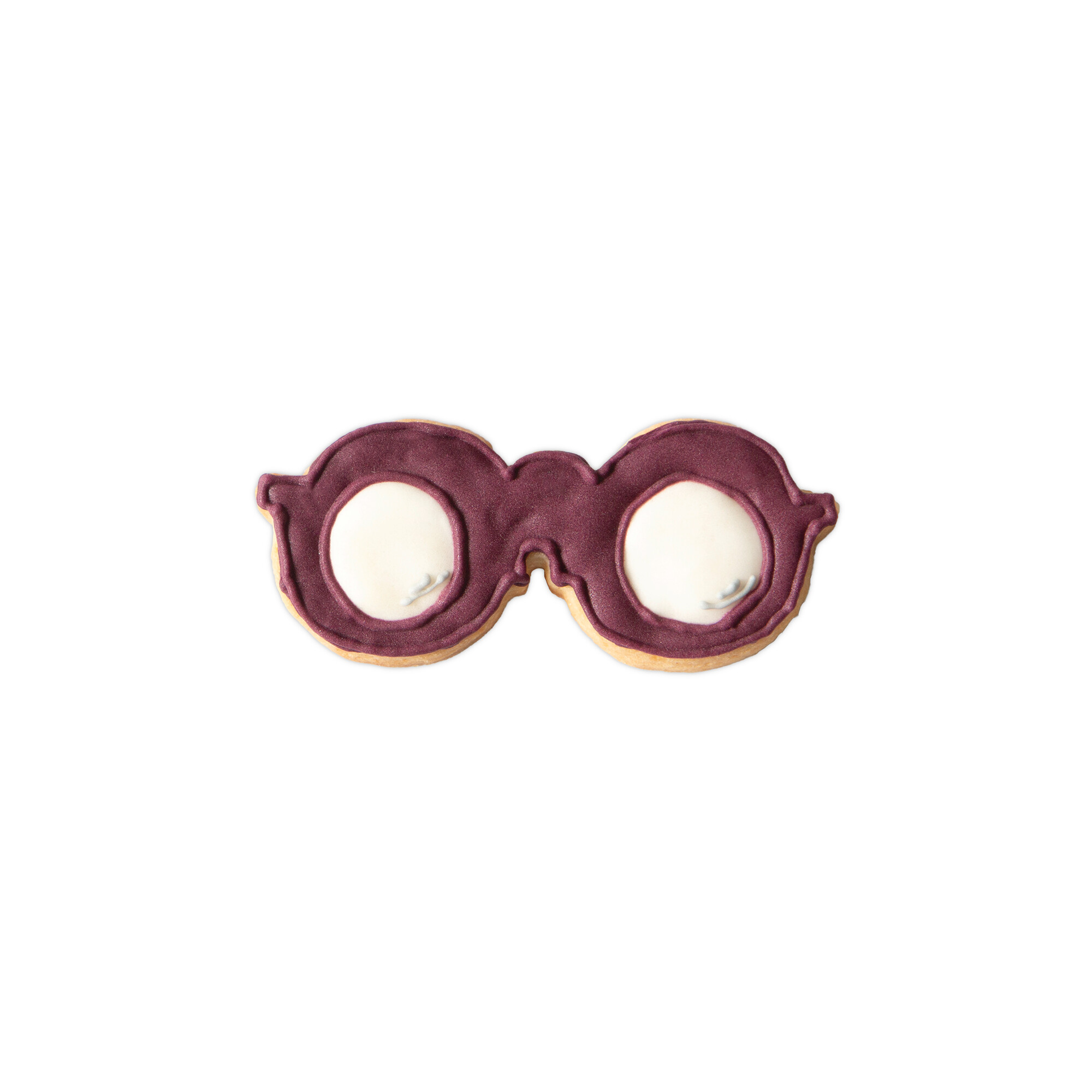 Ausstecherle BRILLE, 8 cm  von Städter, Präge-Ausstecher, Plätzchen Backen     