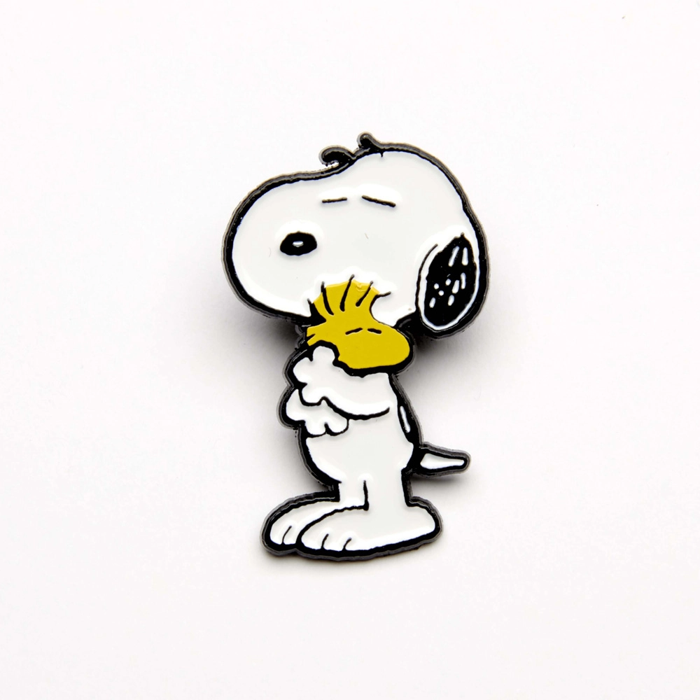 Peanuts Anstecker HUGS, snoopy und woodstock