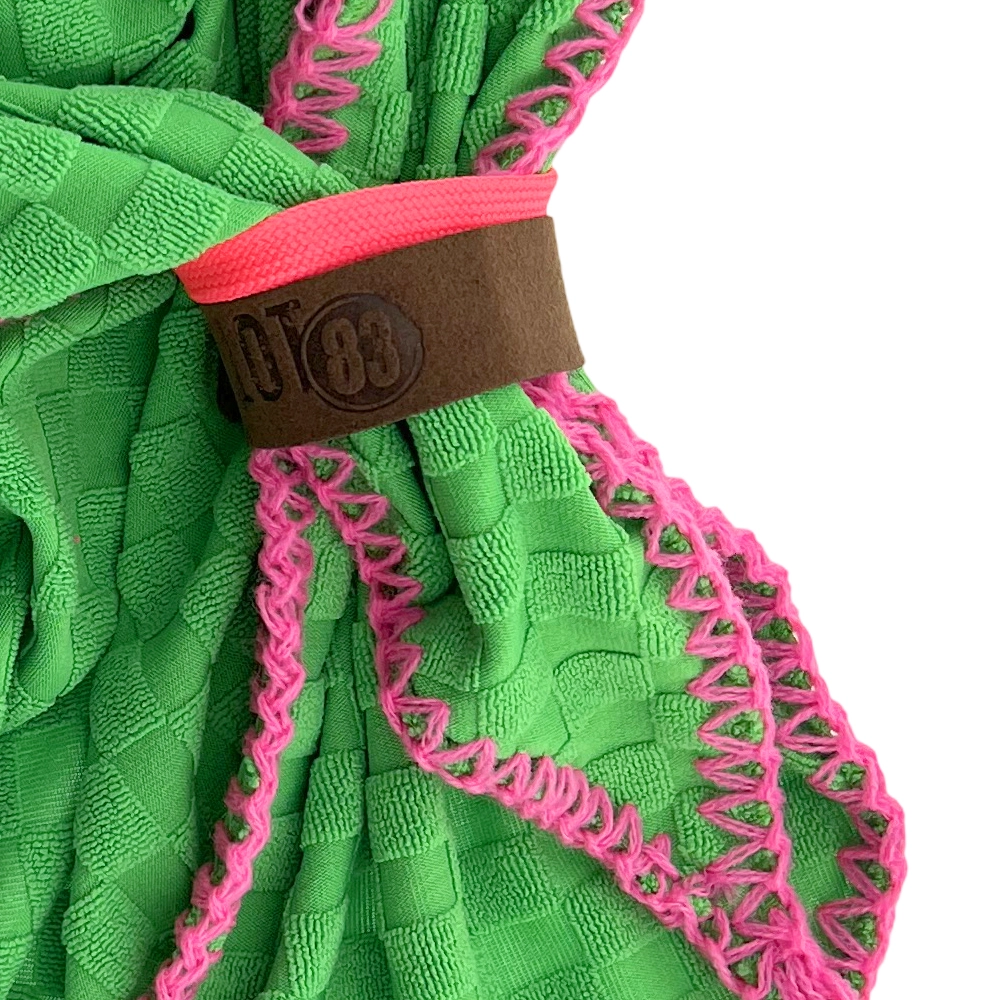 LOT83 Halstuch Marly Green/ Grün, Frottee 