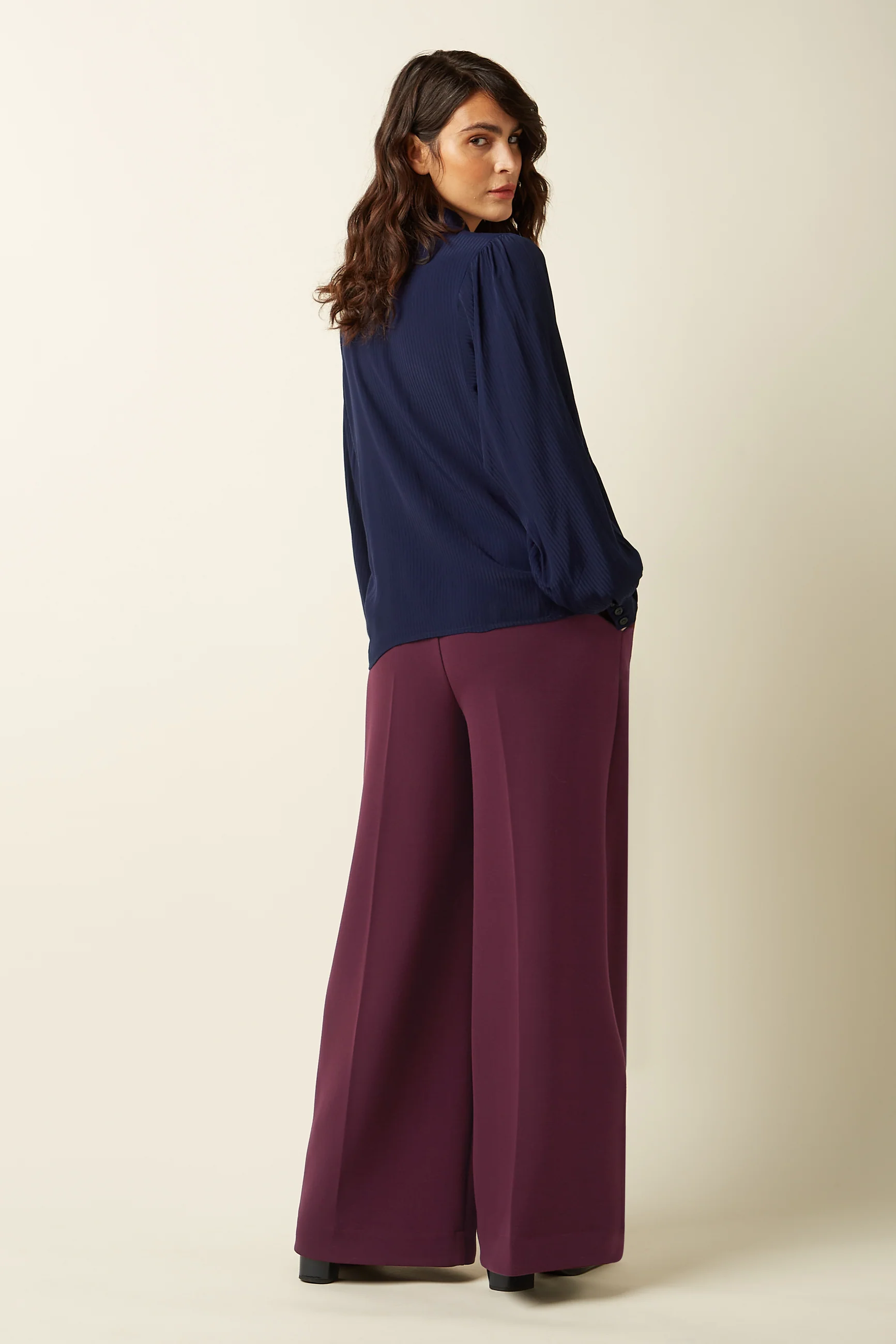 King Louie Hose Chloe Pants Farbe.  Bordeaux Red - Malone