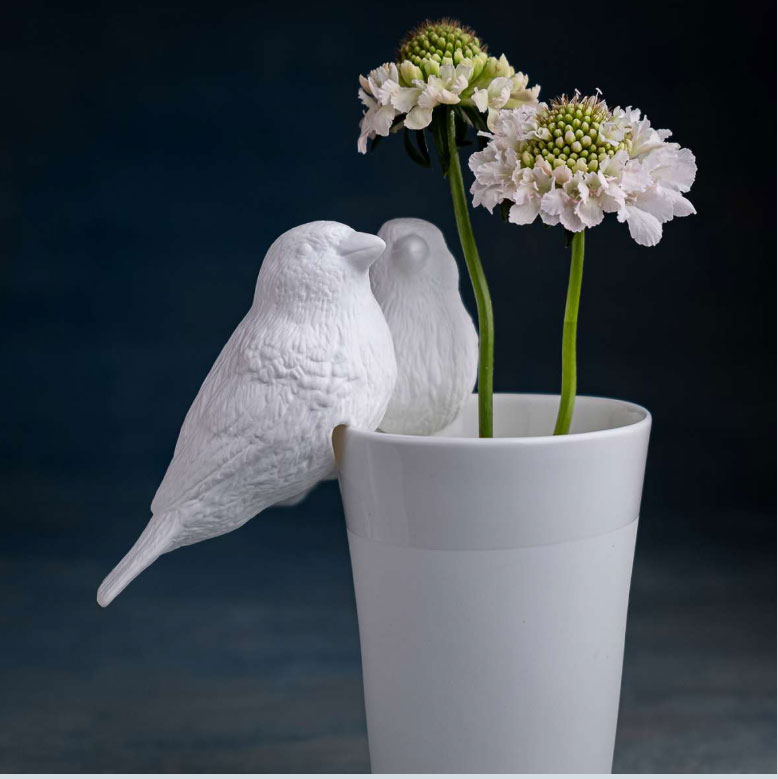 KLATT OBJECTS SPATZ Deko-Objekt Vogel, Höhe ca. 11,6 cm