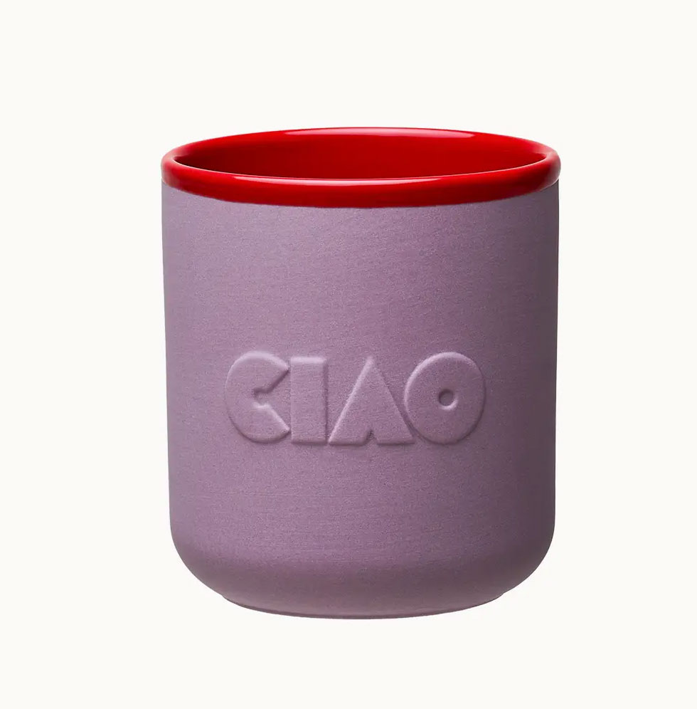 GOOD MOOD Porzellantasse - Ciao , 380 ml, Becher, good mood cup series - Ciao