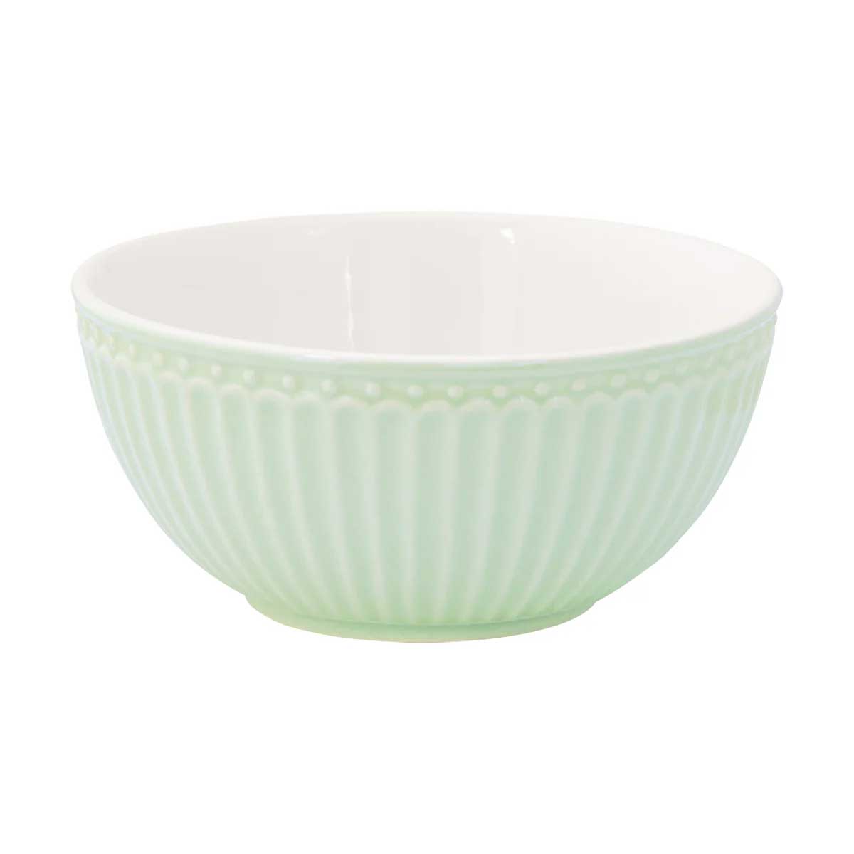 GreenGate Alice Schale hellgrün/ Cereal bowl Alice pale green