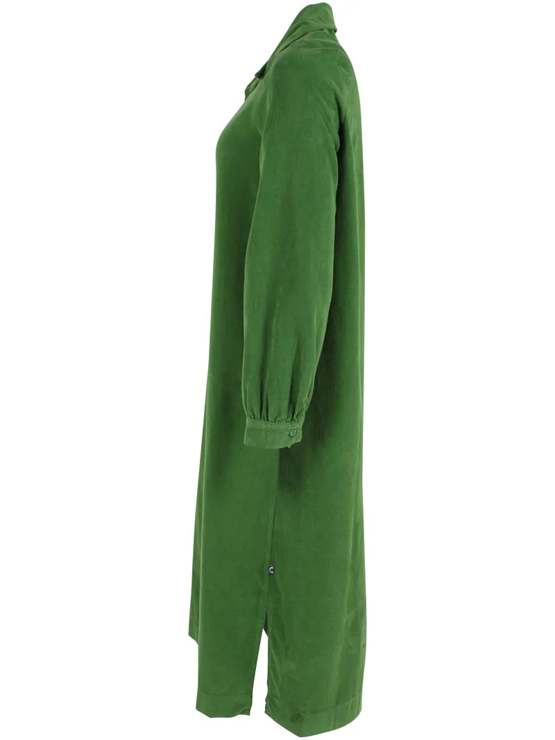 % Danefae Danepippi Cord Kleid Farbe: Moos Grün 