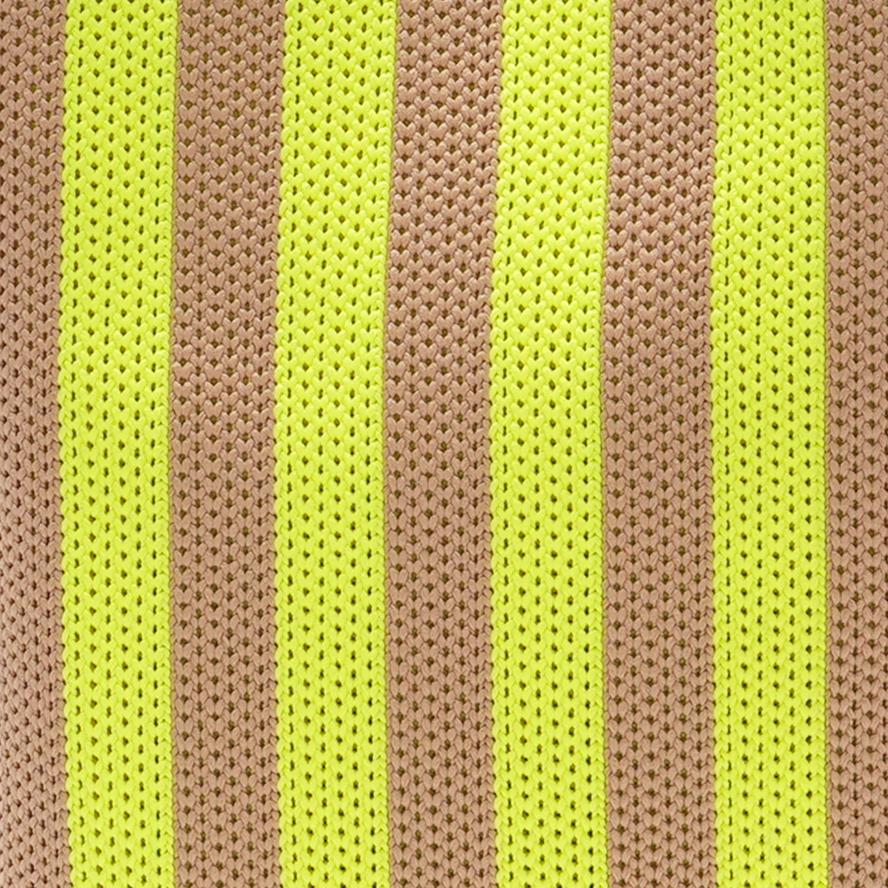LOT83 Handytasche CHARLIE 02, Streifen Neon Gelb-Beige