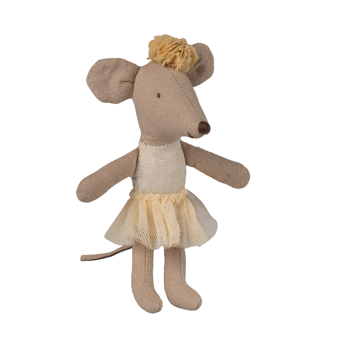 Maileg Ballerina Maus, Kleine Schwester – Off Weiß, ca. 11 cm