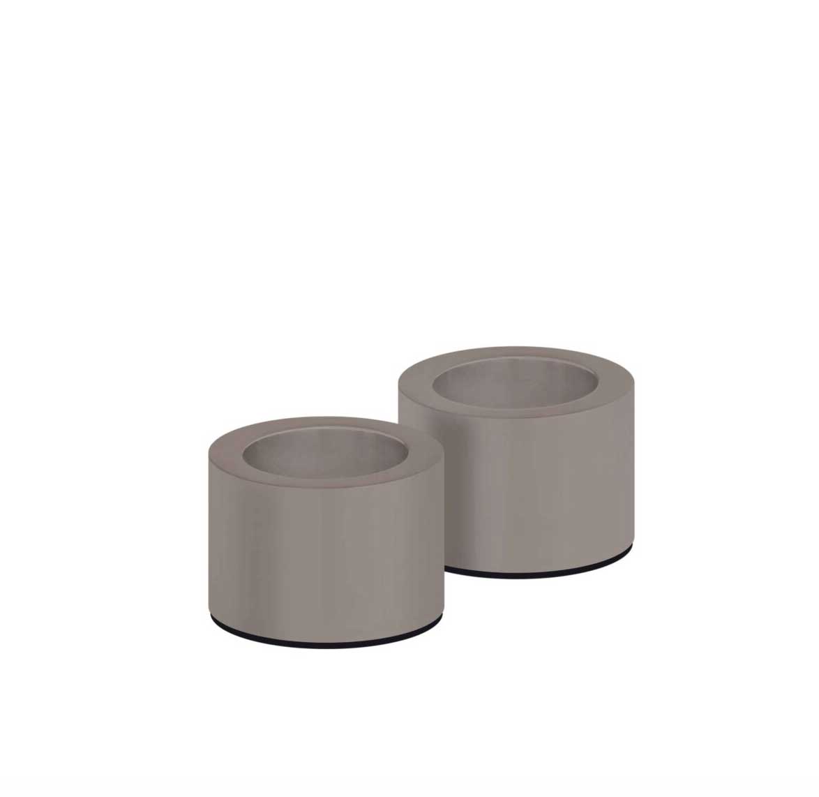 Piffany Copenhagen – UYUNI Light Kerzenhalter taper, Sandstone, 2-pack, 3,25x2,32 cm , 2er Set  