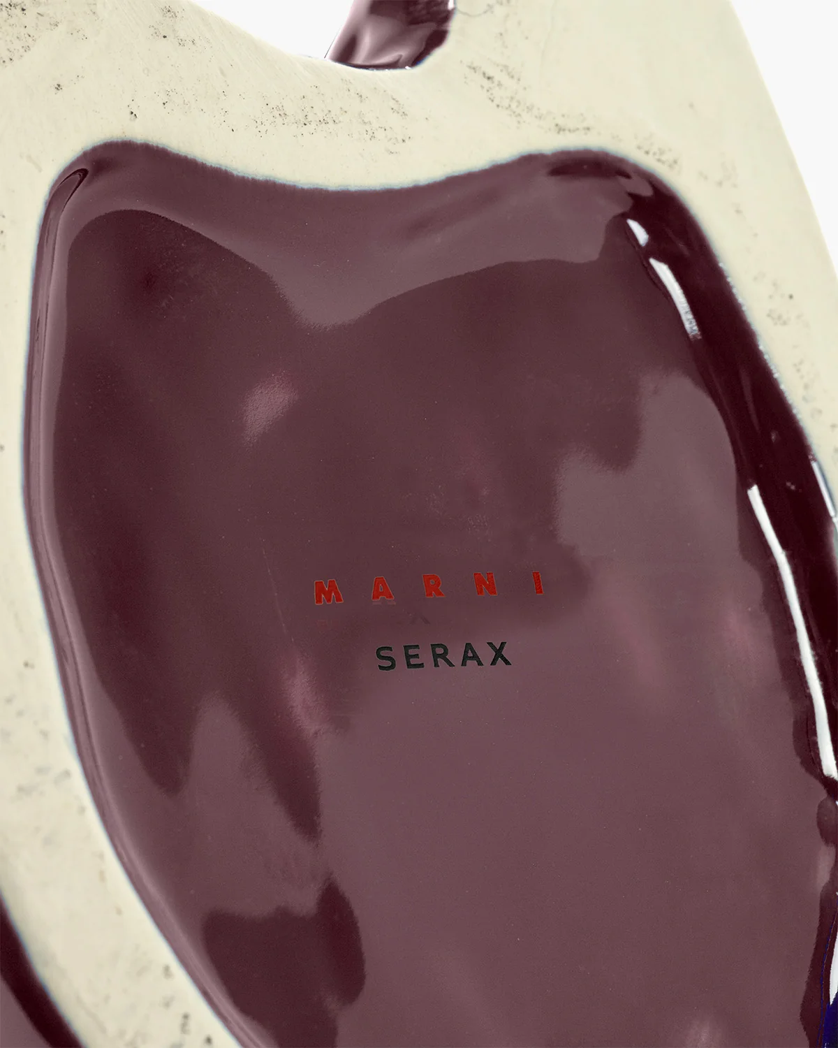 Eule Vase L aubergine After Midnight, Kollektion Midnight creatures von Marni, Höhe ca. 30 cm