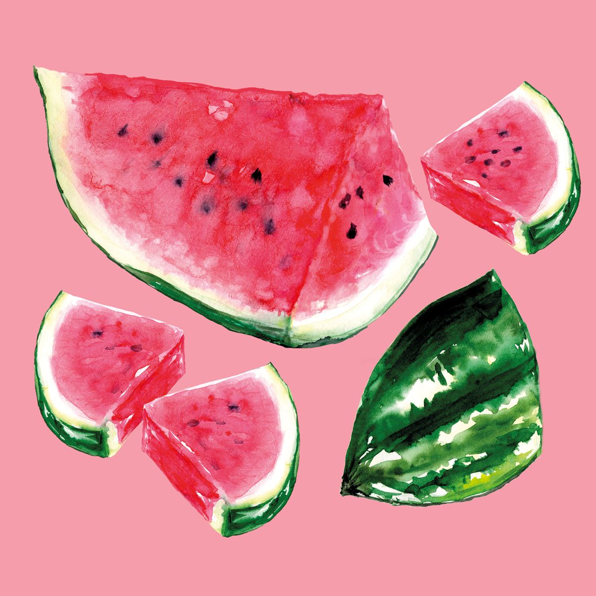 Papierservietten Melonen,  33 x 33 cm   von PPD
