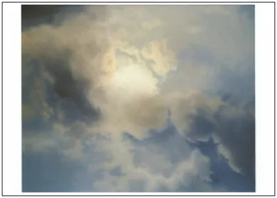 Postkarte Gerhard Richter "Wolkenstudie (Gegenlicht), 1970"    Kunst  