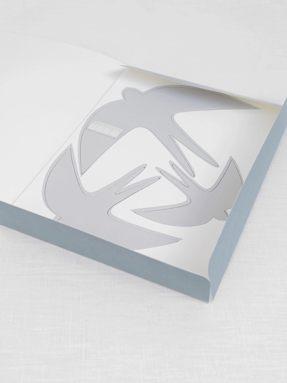 Jurianne Matter SVERM birds - large(3 birds), Bastelset, Vögel groß 3er Set 