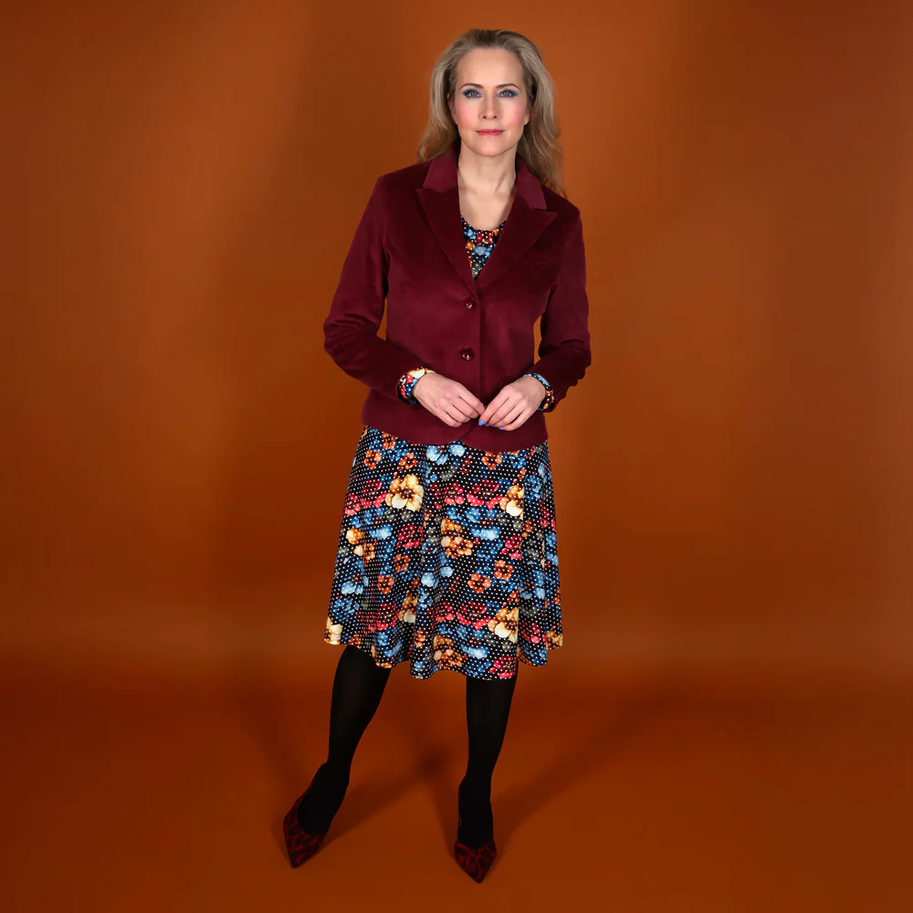 MARGOT Blazer PURE bordeaux , MARGOT verrückte Mode aus Dänemark 