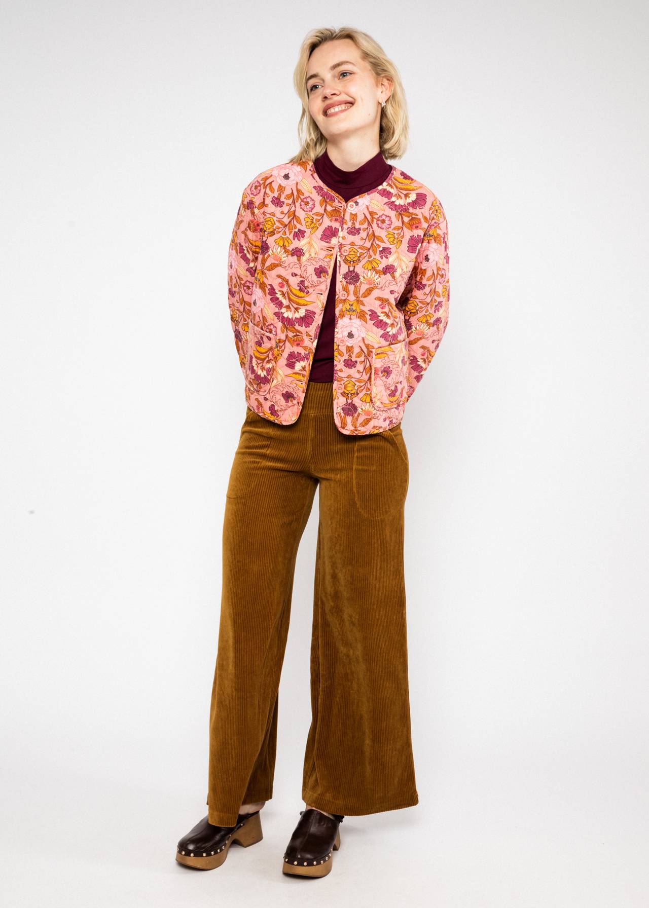 Blutsgeschwister Hose Jolly Marleen long, golden grape taste