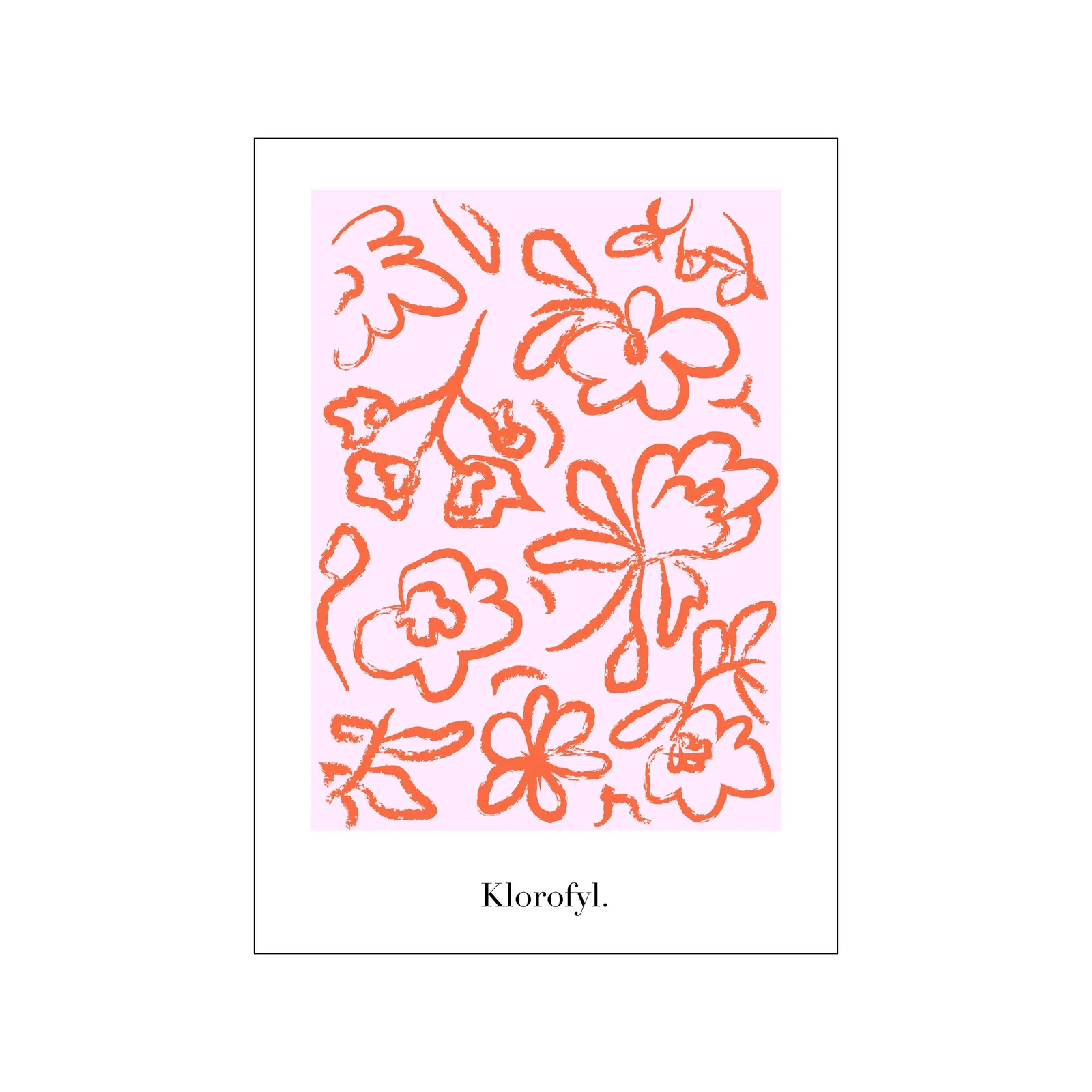 Kunstdruck A4 " FLOWER 03 " 
