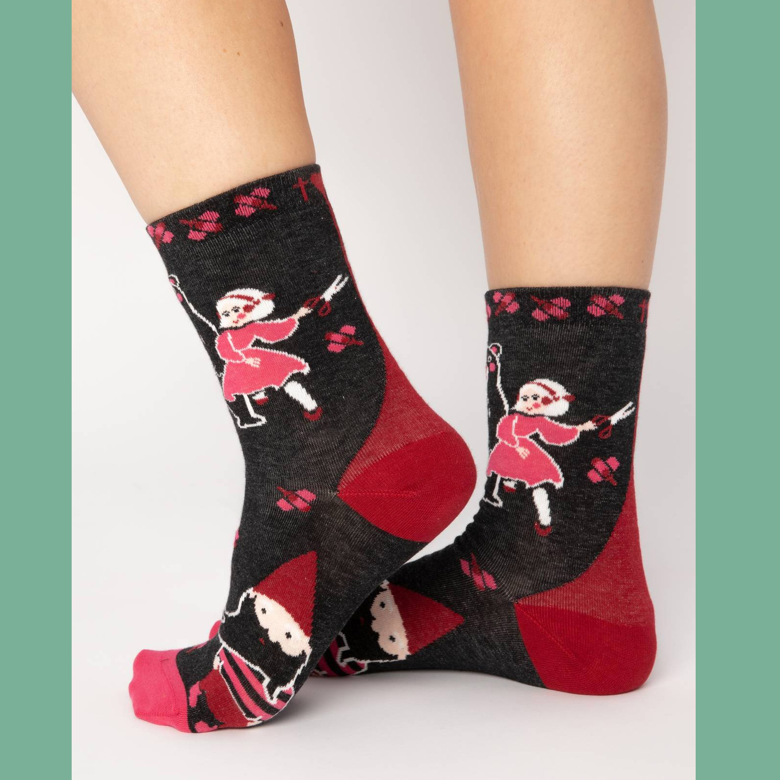  Blutsgeschwister Socken sensational steps , One Size ( ca. 38 - 40 ),  i love fairytales