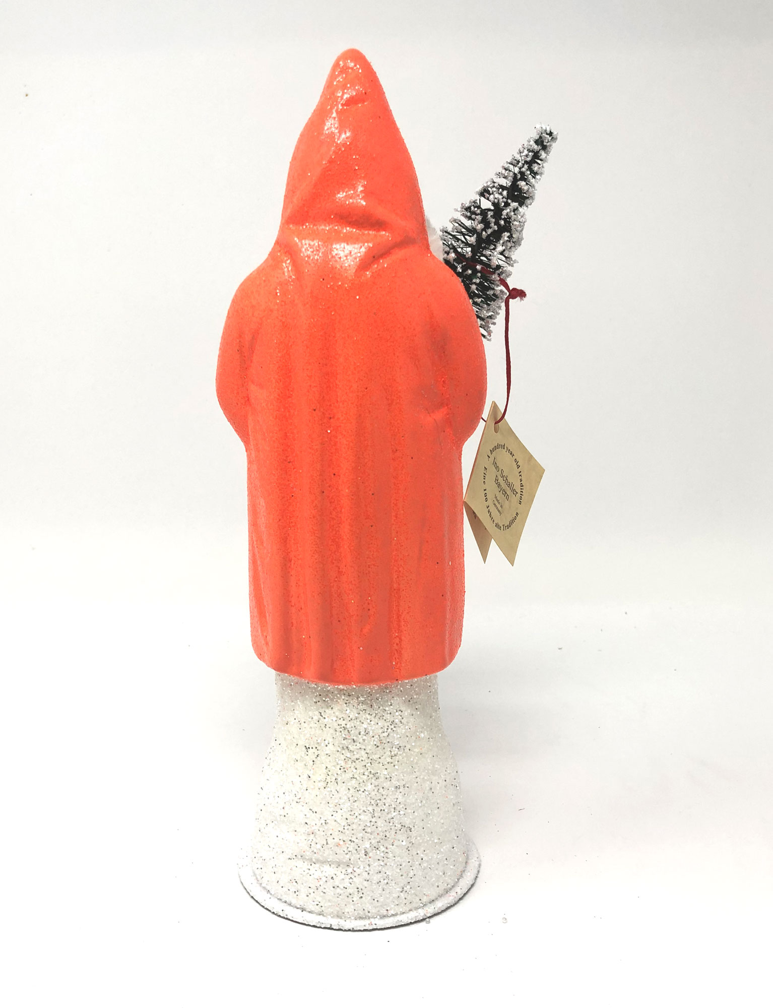 Ino Schaller Santa Nr. 60, NEON Orange, Weihnachtsmann Nostalgie von Ino Schaller