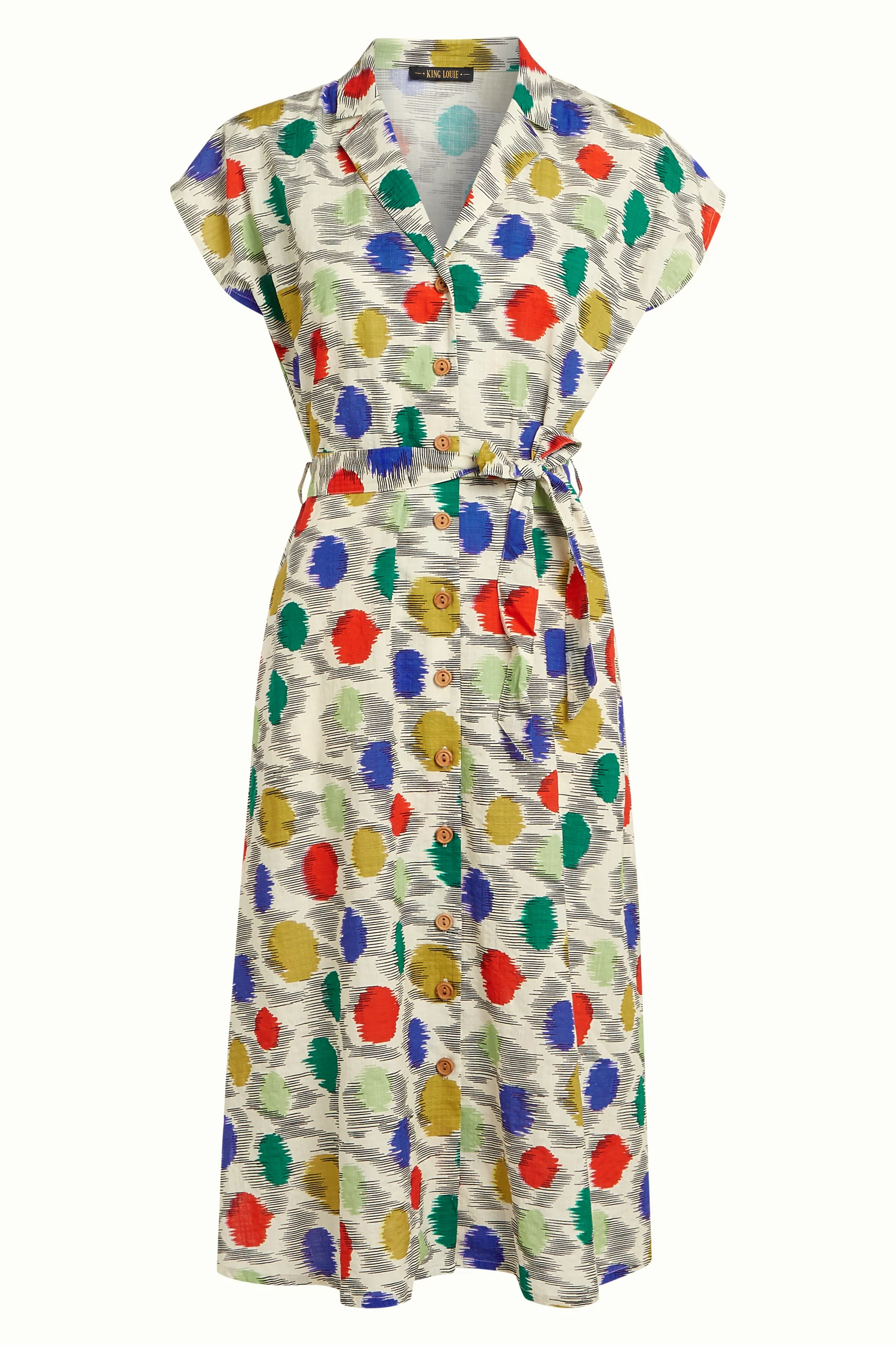 % King Louie Irene Dress Walton, Farbe Ice Cream - Walton, Kleid