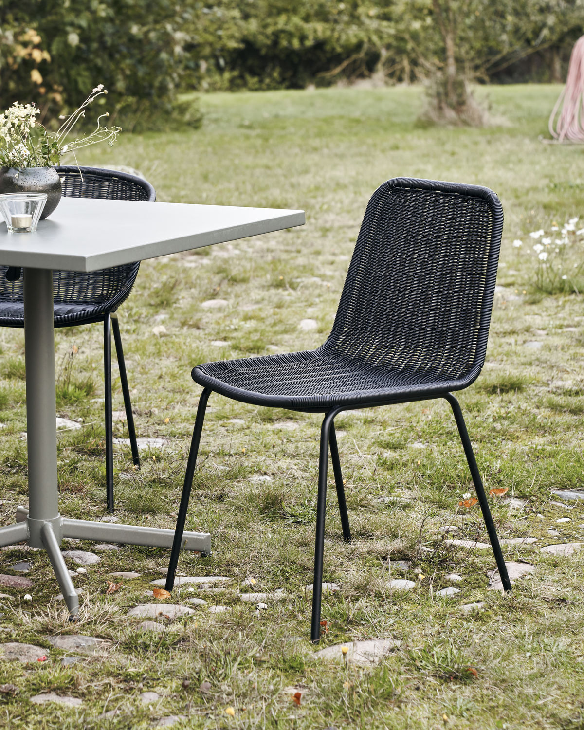 % HAPUR , Schwarz von house doctor, Outdoor Stuhl 