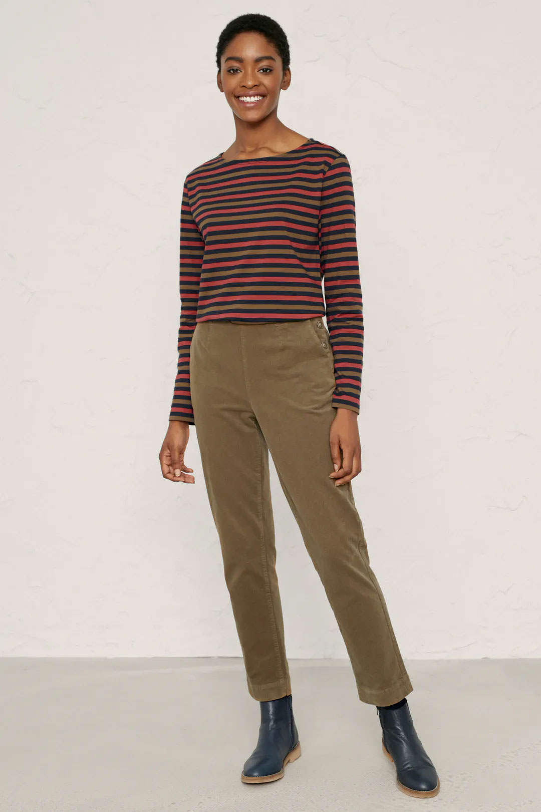 % SEASALT CORNWALL Hose Crackington Trousers, Farbe: Dark Seagrass, Größe 52, %