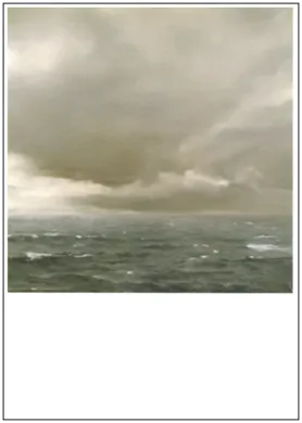Gerhard Richter Postkarte"Seestück, Bewölkt, 1969"    Kunst