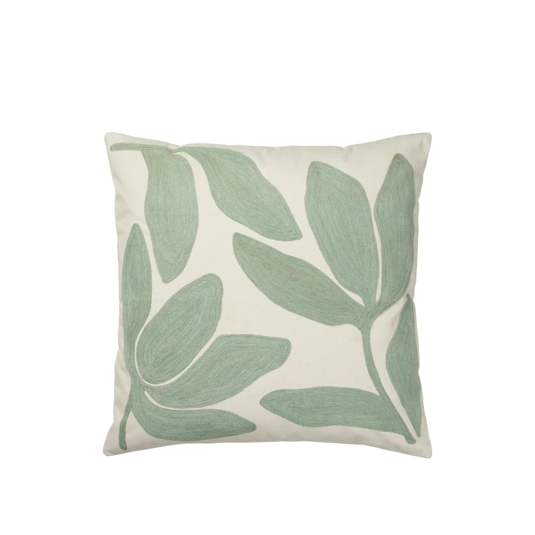 Kissenbezug Herbert , Sage Green/Natural, 100% Baumwolle, ca. 50 x 50 cm von Broste Copenhagen, OEKO-TEX®     