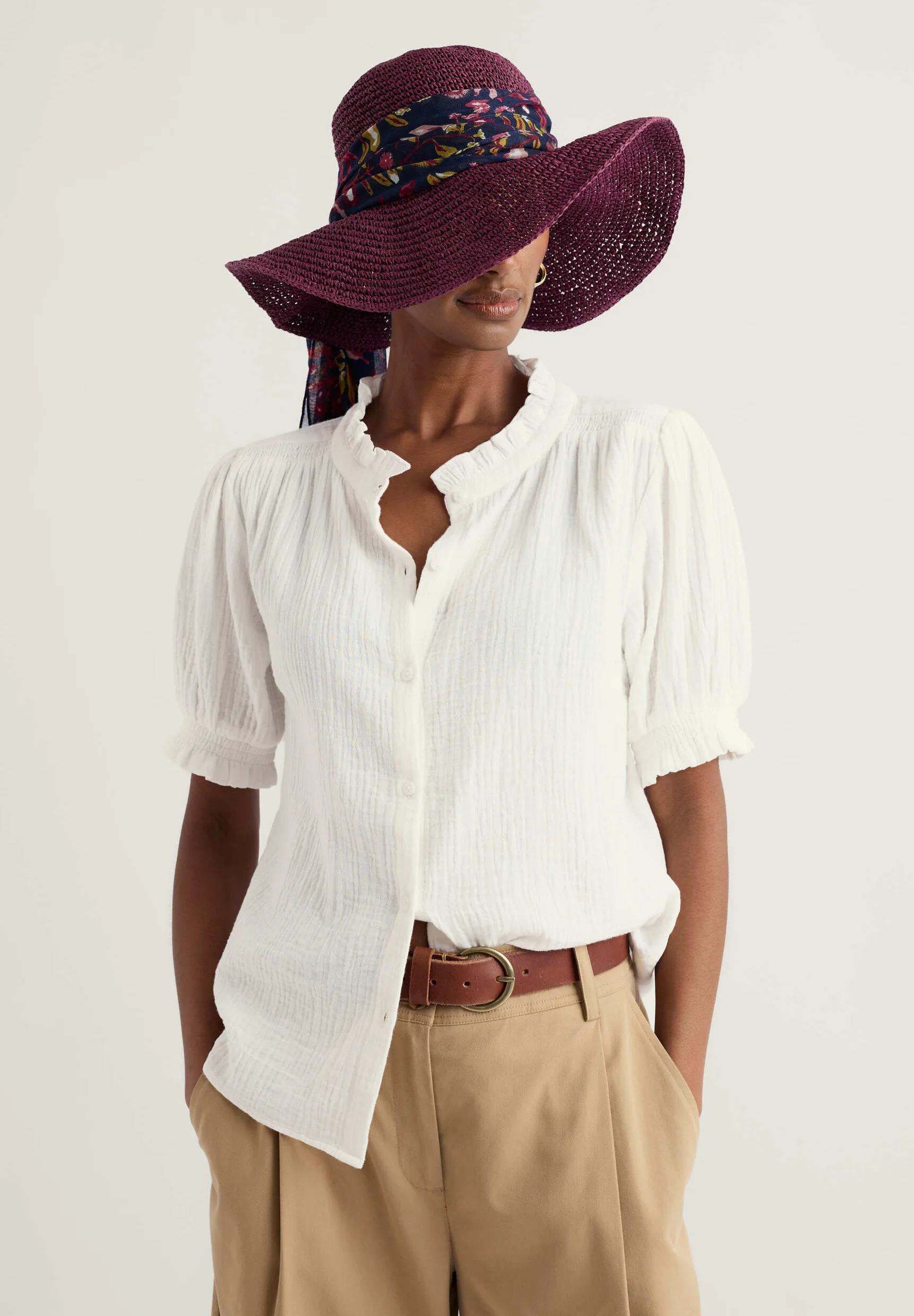 SEASALT CORNWALL Hut SCULPTURE GARDEN - pink/dark freesia, ONE SIZE