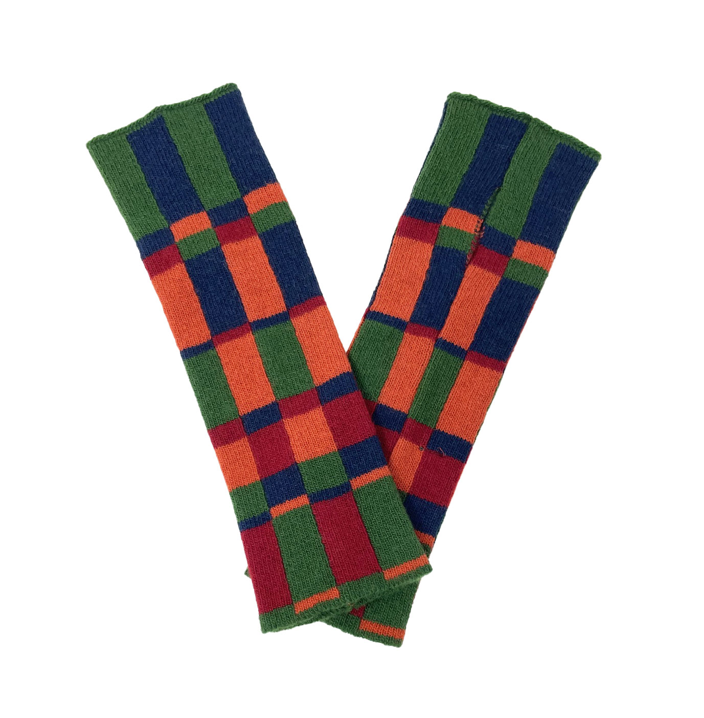 McKernan Handstulpen "DRAXEN" Mixed Signals , ca. 27 x 8 cm, 100% Wolle, Pulswärmer