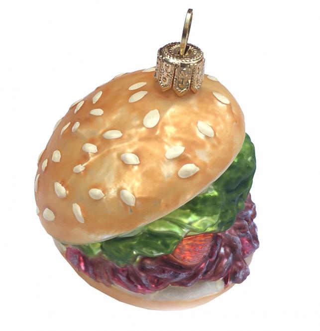 Christbaumkugel Hamburger / Pulled Pork