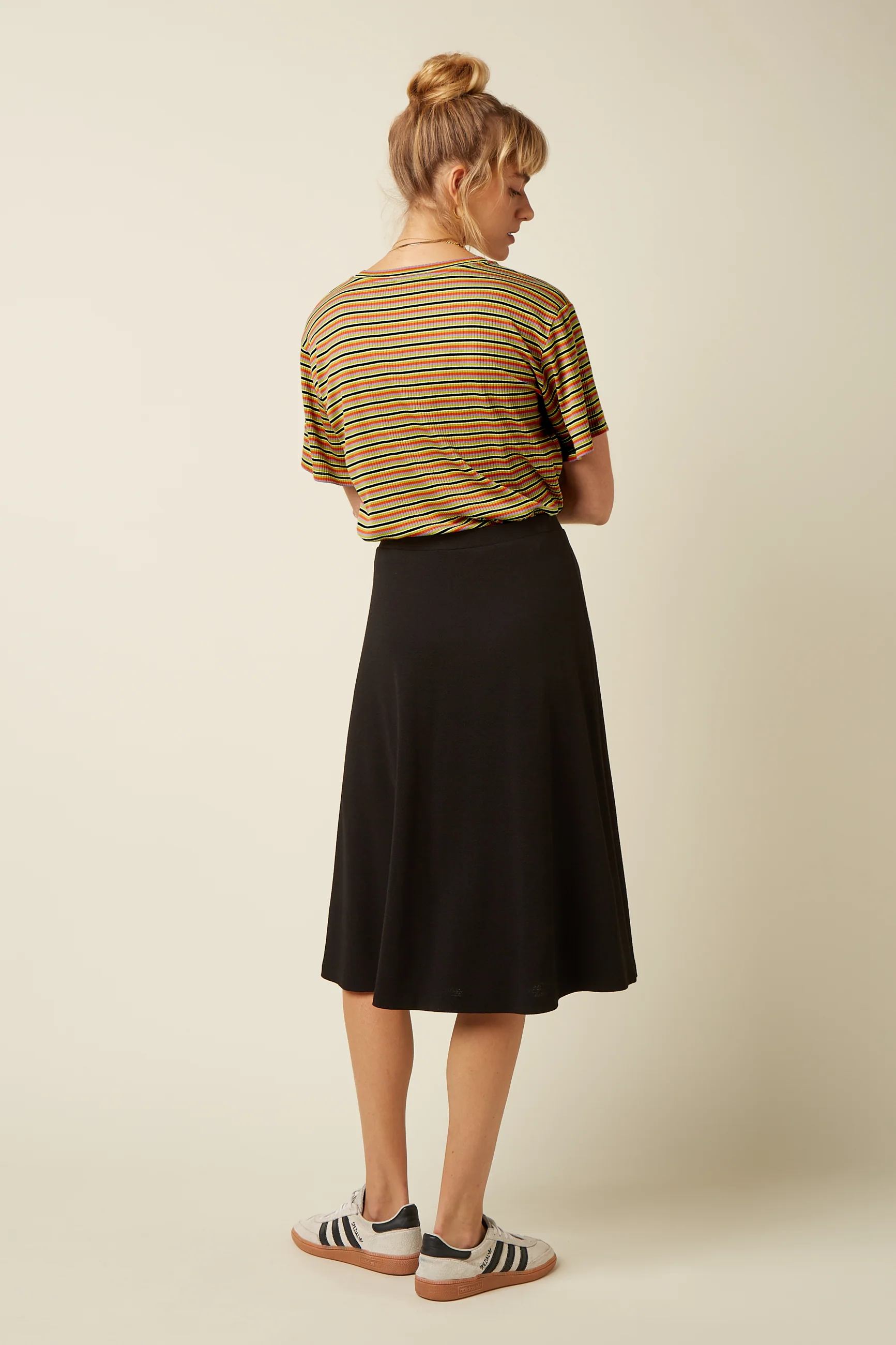 King Louie Boxy Tee Mistral Stripe , Farbe Green Envy - Mistral Stripe