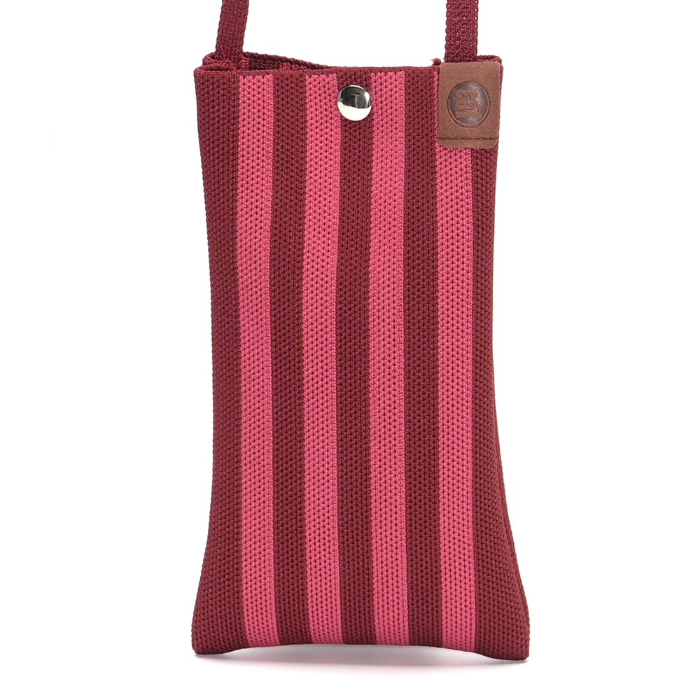 LOT83 Handytasche CHARLIE 32, Streifen Beere