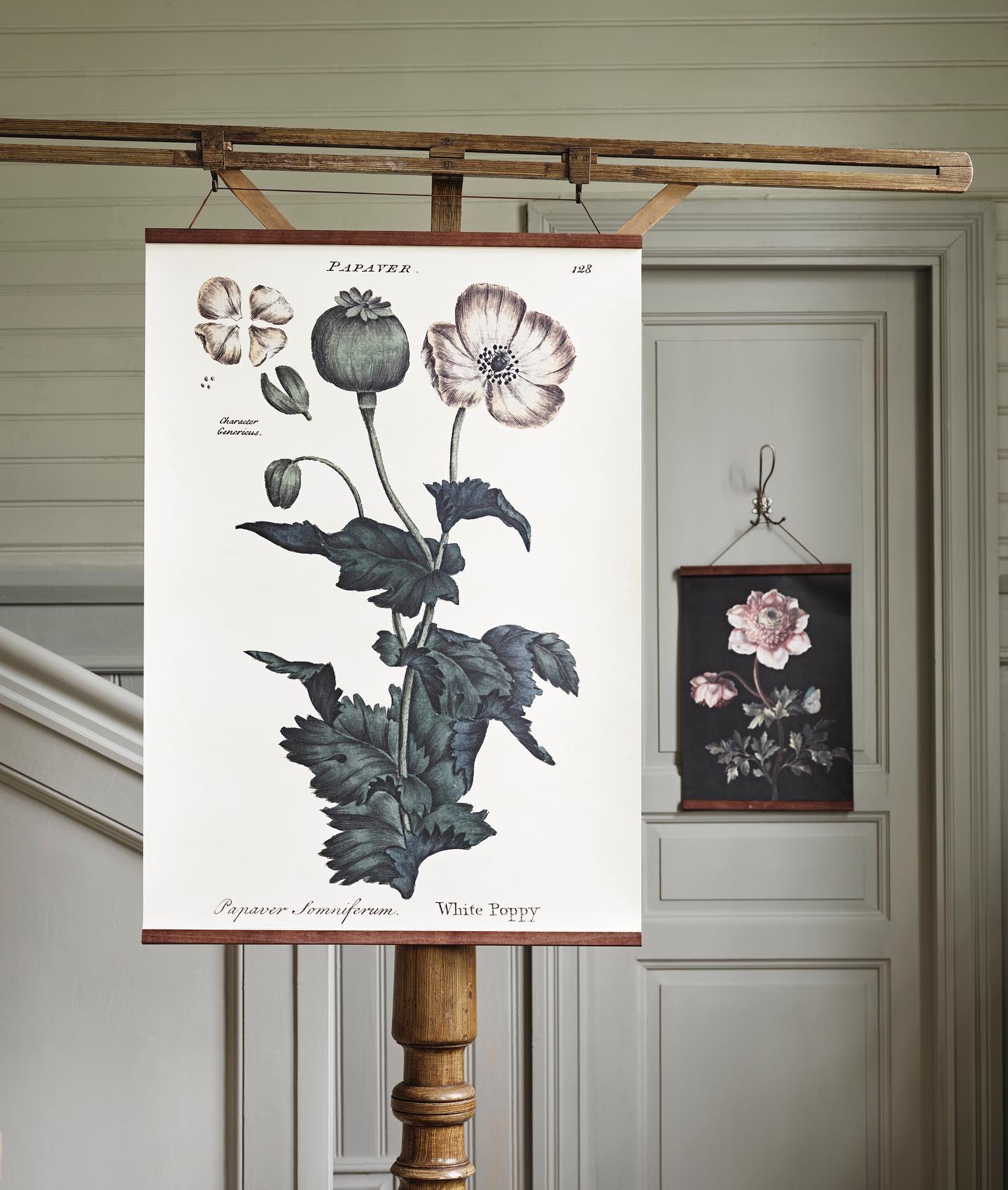 Posterleiste mit Lederschnur, Breite 70 cm von Sköna Ting 