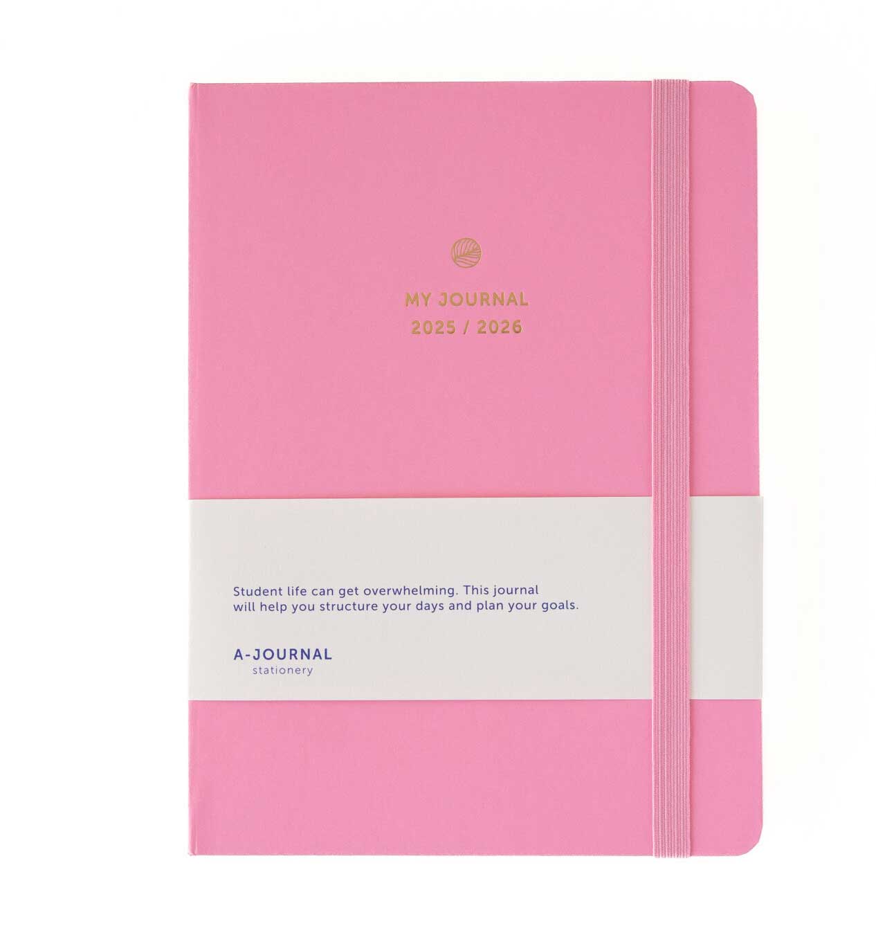 A-Journal My Journal school Diary 2025/2026 Pink  ca. 21,5 x 16 cm Schulkalender 2025/2026 Pink, 18 Monate 