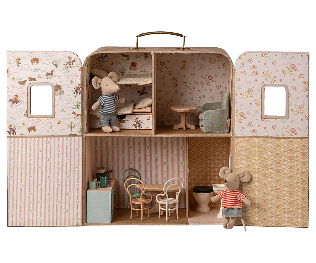 Maileg SuitCasa, Kleine Schwester und Bruder Maus