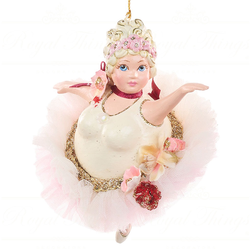 The Art of Ballet Chubby Ballerina creme,  ca.15 cm von  Catherine Collection / Goodwill