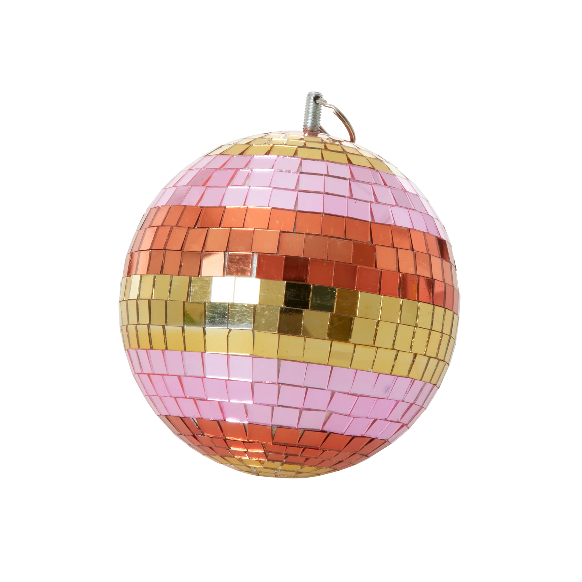 RICE Diskokugel Multicolor, Medium, D. ca. 15 cm, Medium Disco Ball - Multicolor