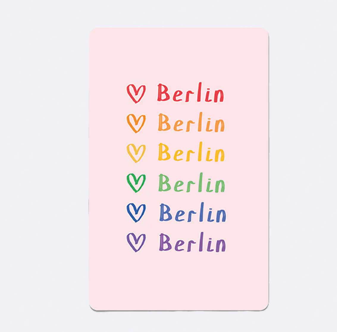 Lunacard Postkarte Berlin Berlin, Berlin Postkarte , Mini