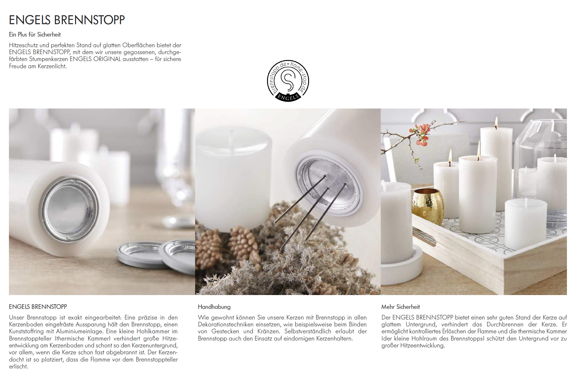 Engels Kerzen, Gegossene Stumpenkerze, D. 8 cm x 12 cm, Farbe: Limette