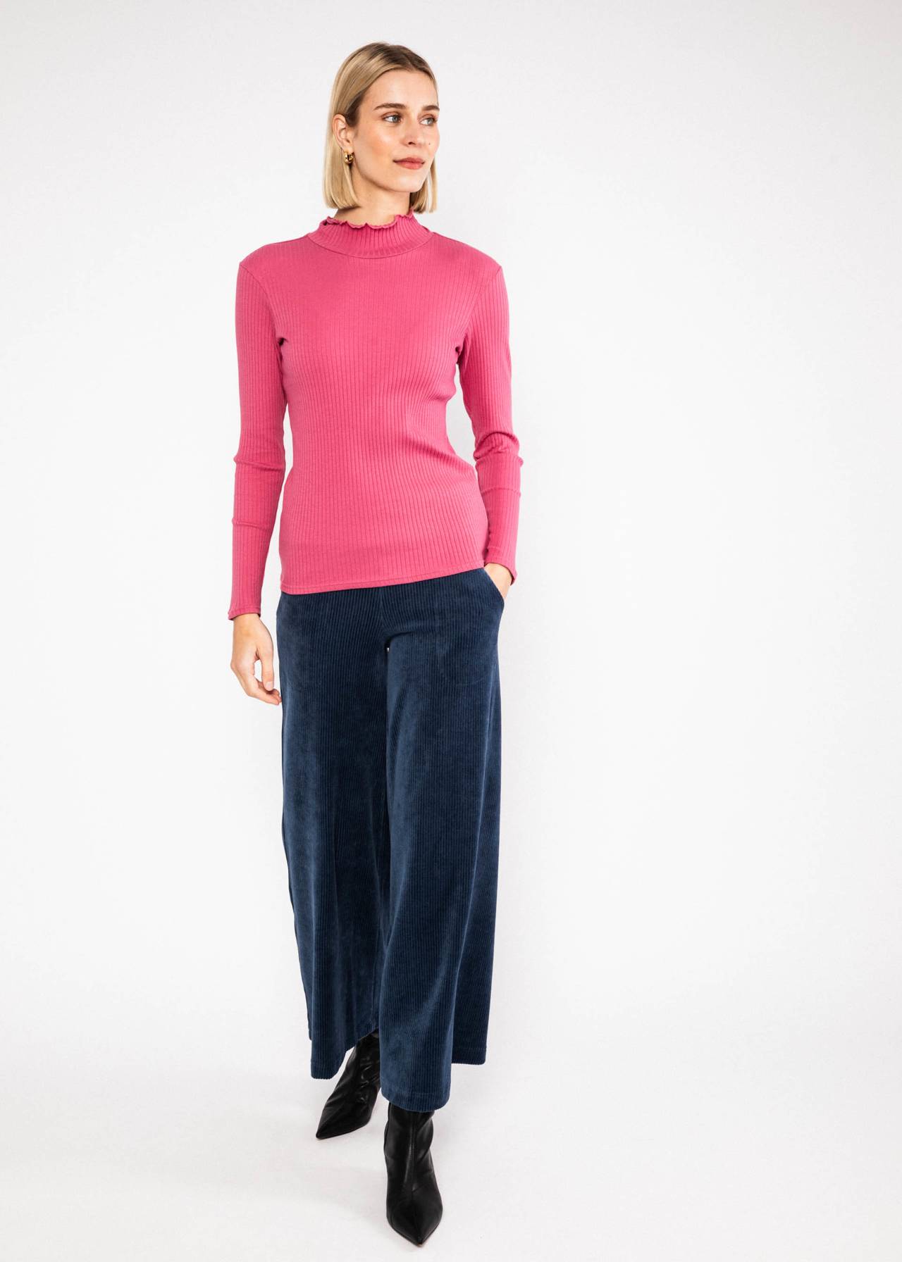 Blutsgeschwister Longsleeve Female Power, Farbe: party girl rose